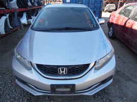 2014 Honda Civic Lx Silver Sedan 1.8L AT #A22444